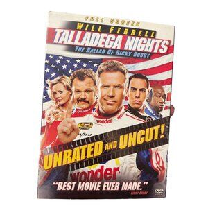 Talladega Nights DVD Movie Will Ferrell John C. Reilly